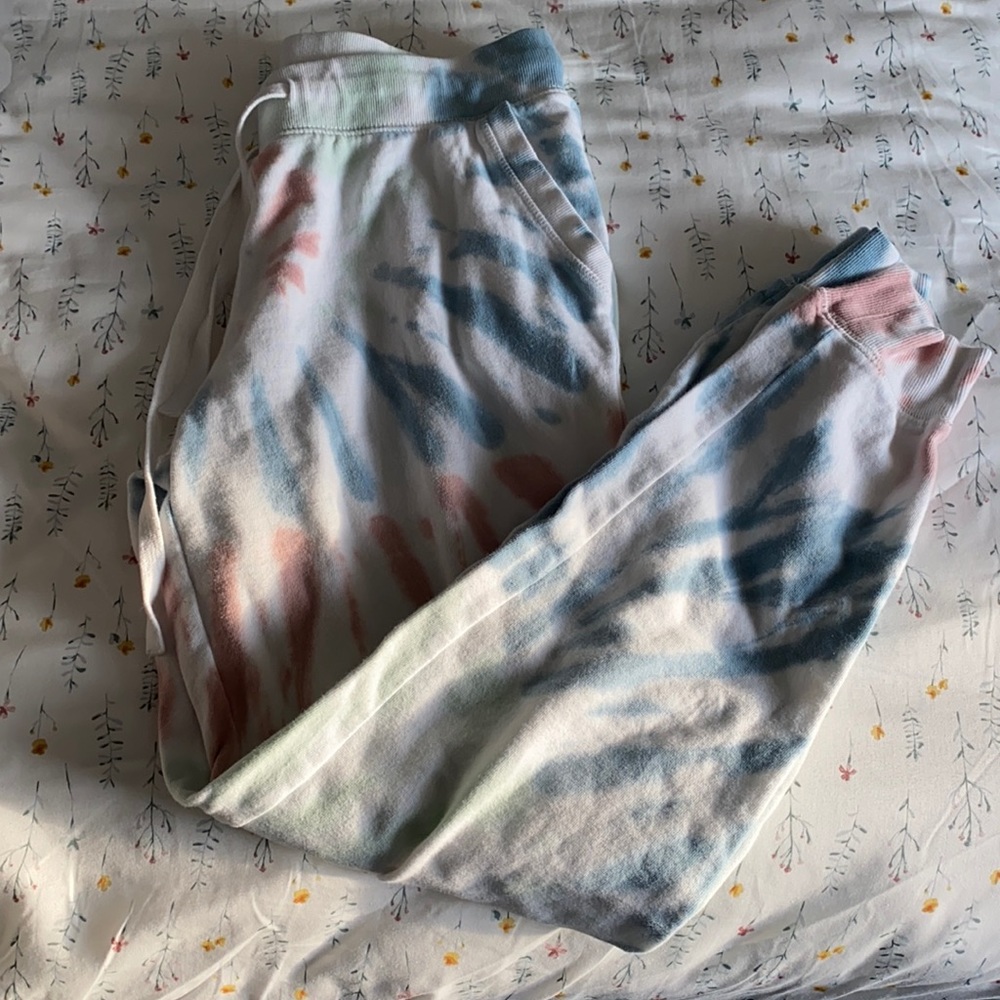 Colorful Tie-Dye Joggers